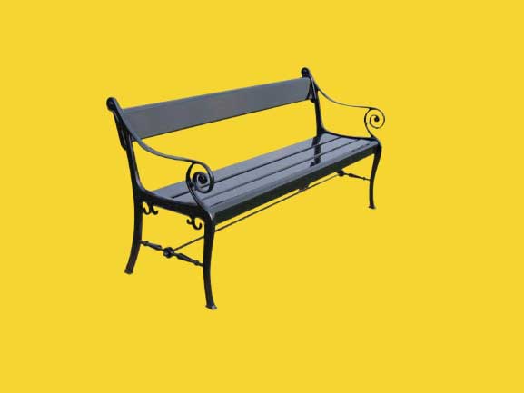 Gardeluxe Gartenbank ZEUS 200 cm