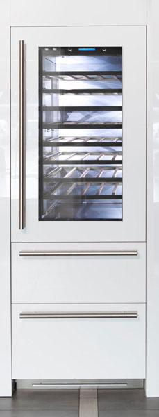 Fhiaba Side by Side Weinkühlschrank - Freezer Integrated S7490HWT, 75 cm, Einbau ohne Front