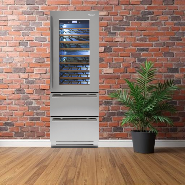 Fhiaba Side by Side Weinkühlschrank - Freezer Classic KS750HWT