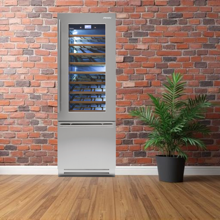 Fhiaba Side by Side Weinkühlschrank - Freezer Classic KS750TWT