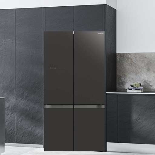 Hitachi French Door Kühlschrank R-WB640VRU0-GBK